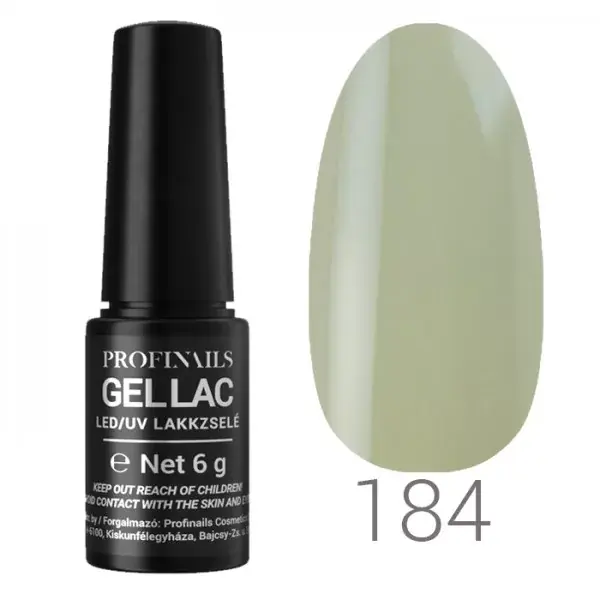 Profinails Gel Lac LED/UV lakkzselé 6gr No.184 Biztonságos vásárlás