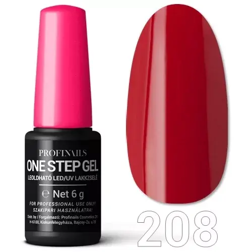 Profinails One Step Gel LED/UV lakkzs 6gr No.208 Kihagyhatatlan ajánlat