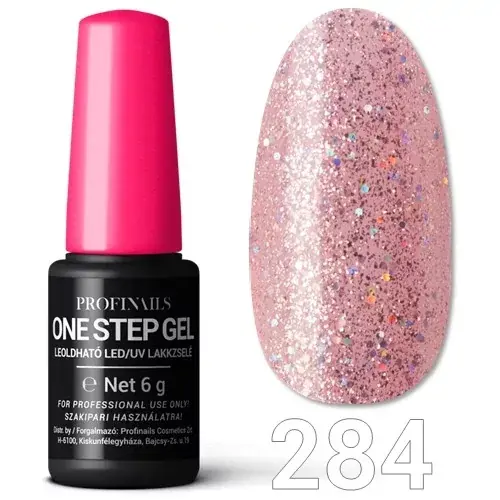 Profinails One Step Gel LED/UV lakkzs 6gr No.284 Biztonságos fizetés