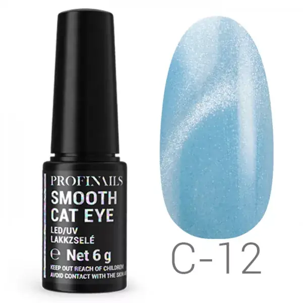 Profinails Smooth Cat Eye LED/UV lakkzselé 6gr C-12 Kedvezményes ár