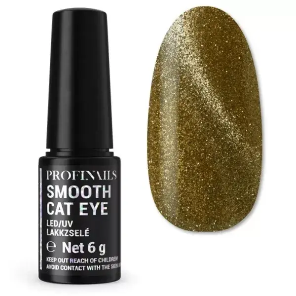Profinails Smooth Cat Eye LED/UV lakkzselé 6gr C-23 Azonnali szállítás