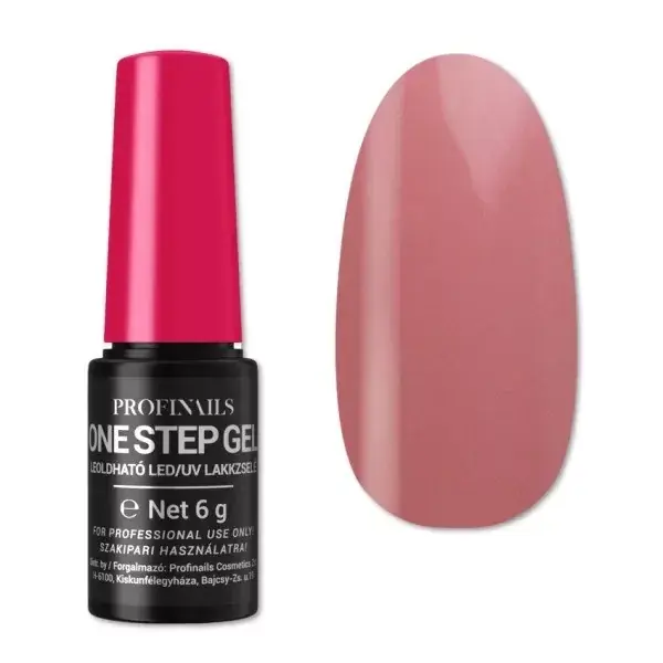 Profinails One Step Gel LED/UV lakkzselé 6gr No. NC-07 ( Nude Collection ) Azonnal elérhető