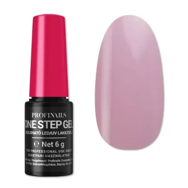 Bestseller Profinails One Step Gel LED/UV lakkzselé 6gr No. NC-10 ( Nude Collection )