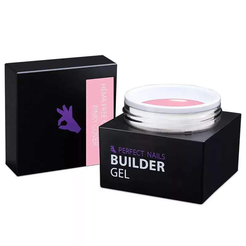 Perfect Nails Cool Protein Gel - Hema Free Építőzselé 15g - Pinky Cover Újdonság