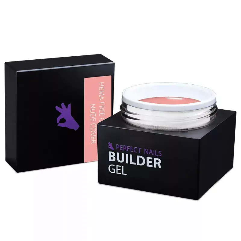 Expressz szállítás Perfect Nails Cool Protein Gel - Hema Free Építőzselé 50g - Nude Cover
