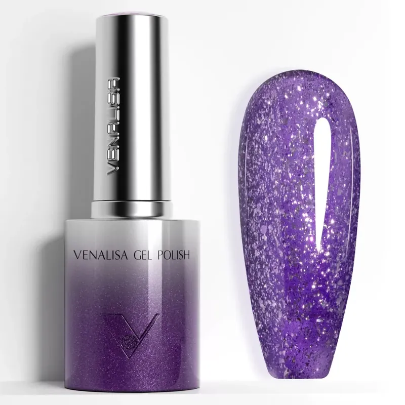 Expressz kézbesítés Venalisa Glitter Gel Polish 10ml - 5614