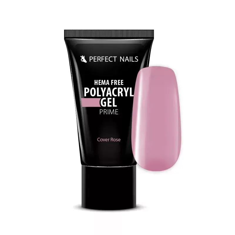 Perfect Nails PolyAcryl Gel Prime - Hema Free Tubusos Polygel - Cover Rose 30g Kedvezményes ár