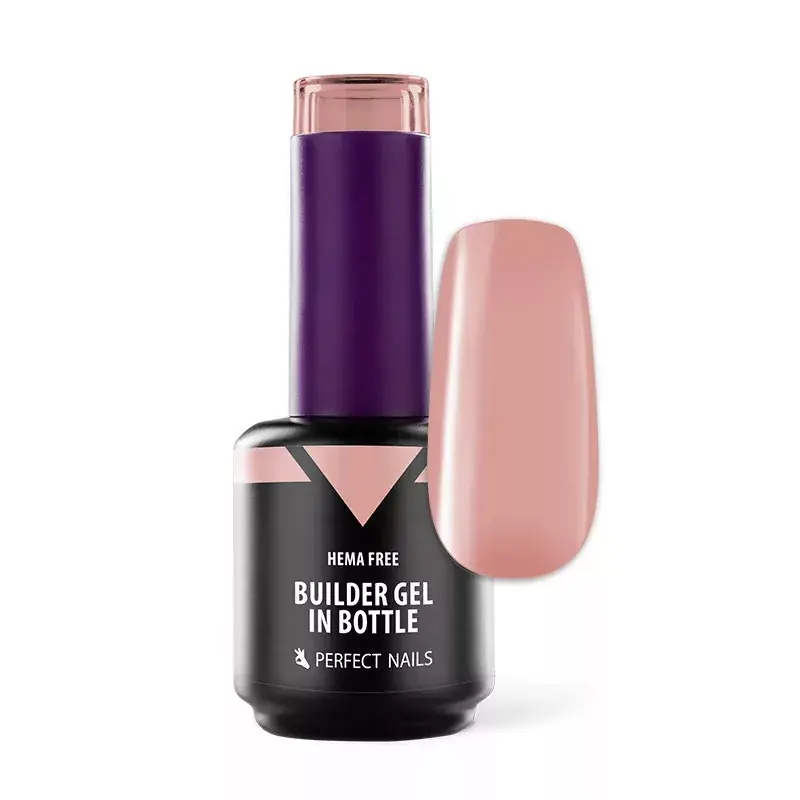 Vedd meg online Perfect Nails Hema Free Builder Gel in Bottle 15ml - Cover Peach