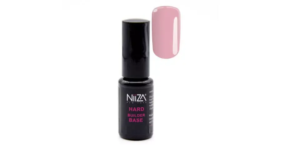 NiiZA Hard Builder Base Gel Pink 4ml Gyors kiszállítás
