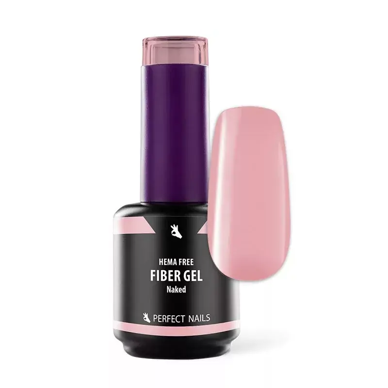 Népszerű Perfect Nails Fiber Base Gel - Hema Free Erősített Gél Lakk Alap 15ml - Naked