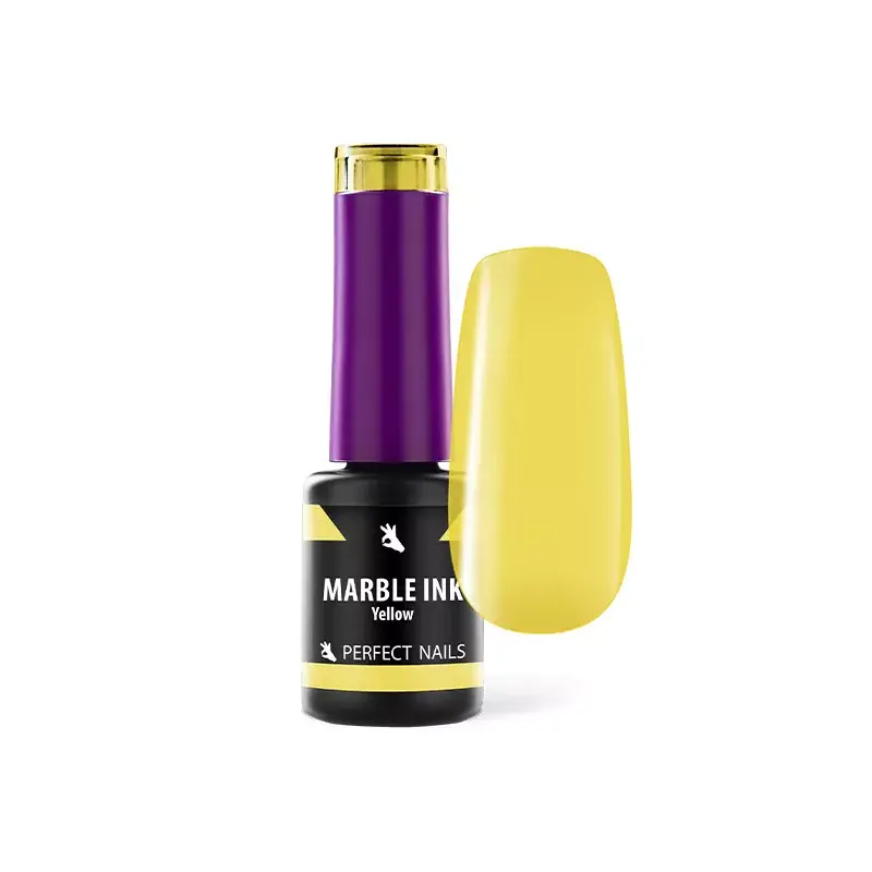 Perfect Nails Marble Ink - Körömdíszítő Akvarell Tinta - Sárga 4ml Utolsó esély