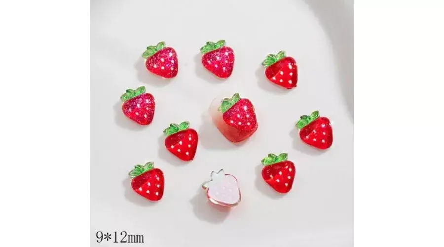 Prémium 3D Diy Körömdíszítő Formák Nail Charm 5db Gyümölcs 3