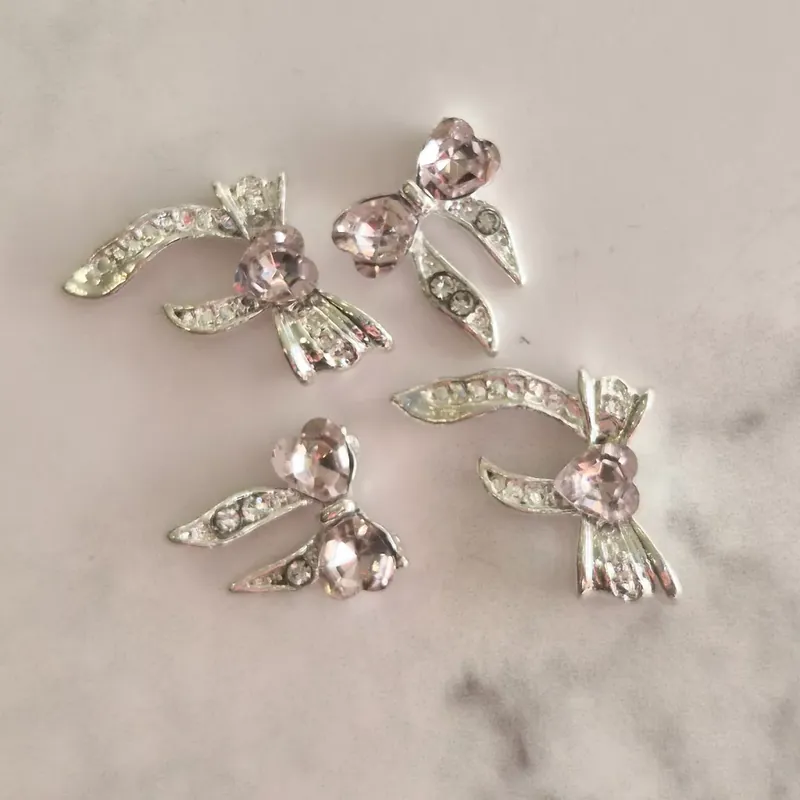 Utolsó esély Luxory Pink Diamond Charm 4db Masni 2