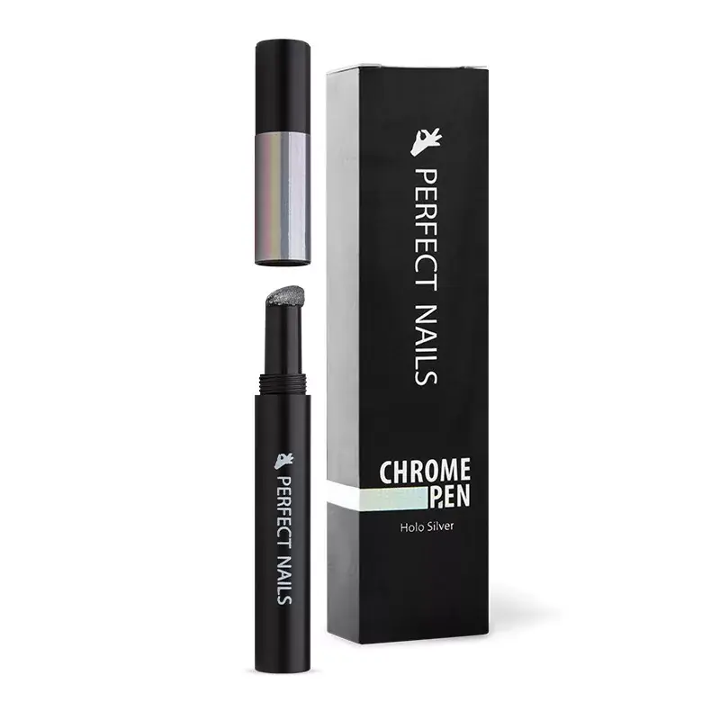 Perfect Nails Chrome Pen - Krómpor Körömdíszítő Toll - Holo Ezüst Vedd meg online