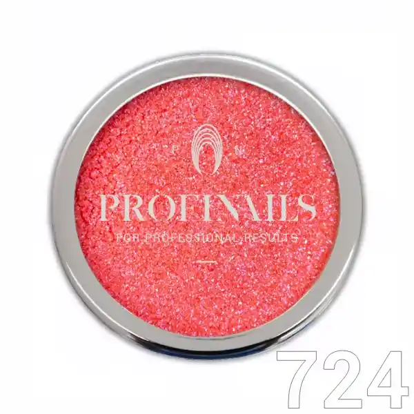 Utolsó esély Profi Nails Candy Aurora Powder csillámpor 1g Red No. 724