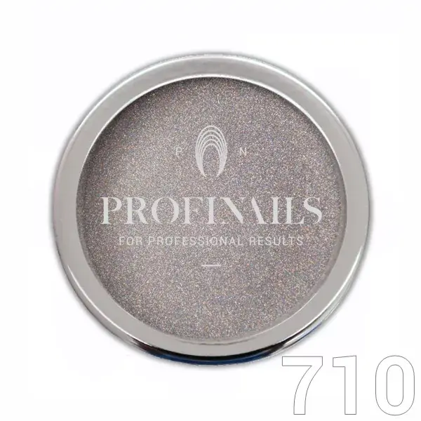 Szezonális akció Profi Nails Mirror Holographic Powder 1g Unicorn Silver 710