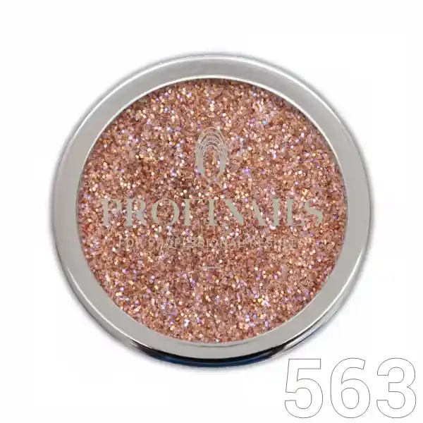 Profi Nails Cosmetic Glitter 3g No. 563 ( Rose Gold 03 ) Bestseller