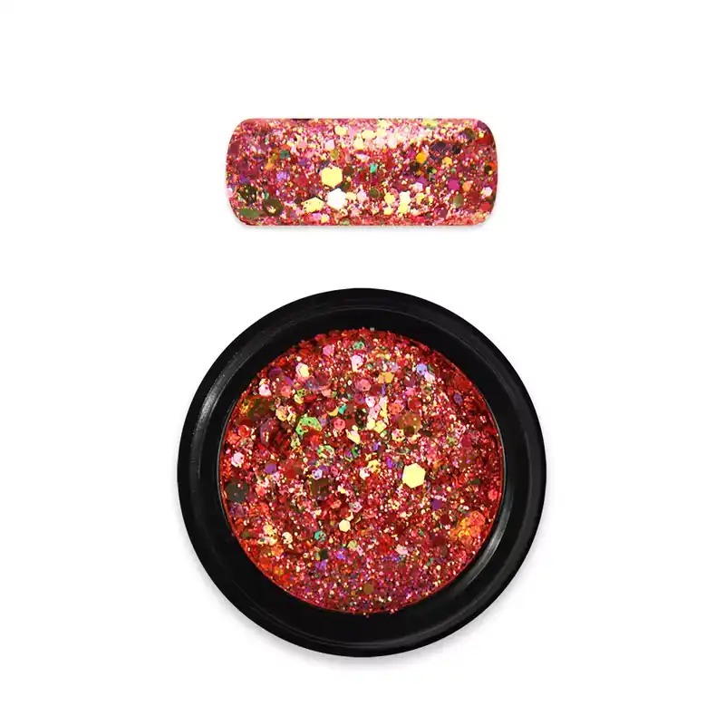 Moyra Holo glitter mix No.21 Narancs Nézd meg most