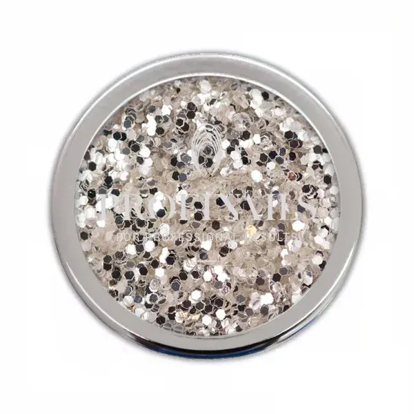 Gyors kiszállítás Profi Nails Pure Silver glitter 3g No.106 (ezüst árnyalat)