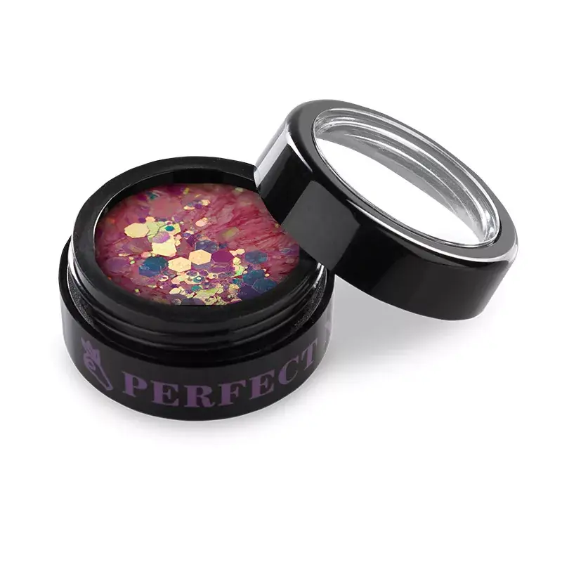 Perfect Nails Körömdíszítő Glitter - Multisize - 10 Akció