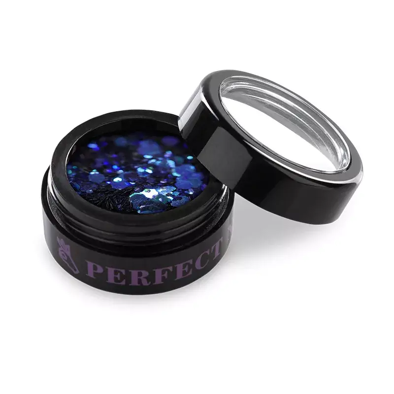 Kiárusítás Perfect Nails Körömdíszítő Glitter - Multisize - 6