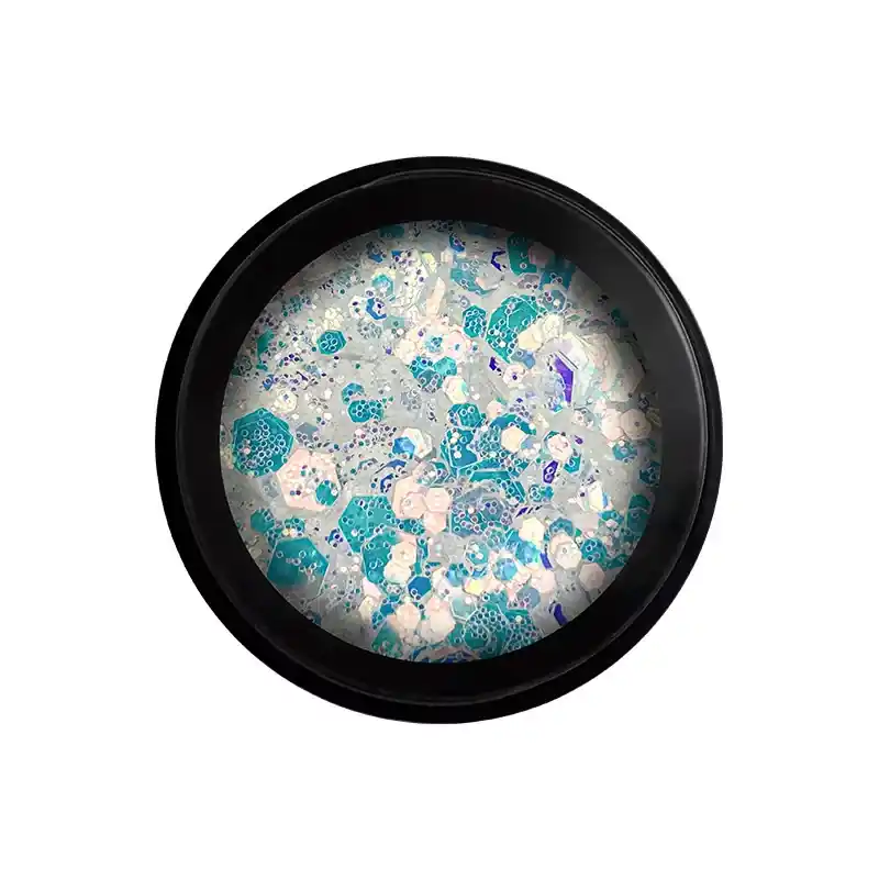 Outlet Perfect Nails Körömdíszítő Glitter - Multisize - Miracle 2