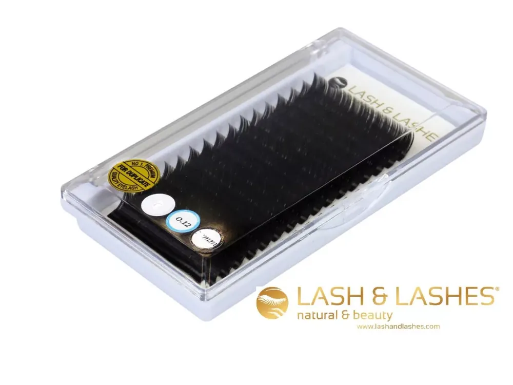 Lash and Lashes Super Silk Duplázó Műszempilla - 16 Soros - 8mm One Size, 0,10mm - D ív Újdonság