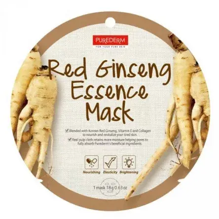 Gyors szállítás PureDerm Ginseng maszk circle
