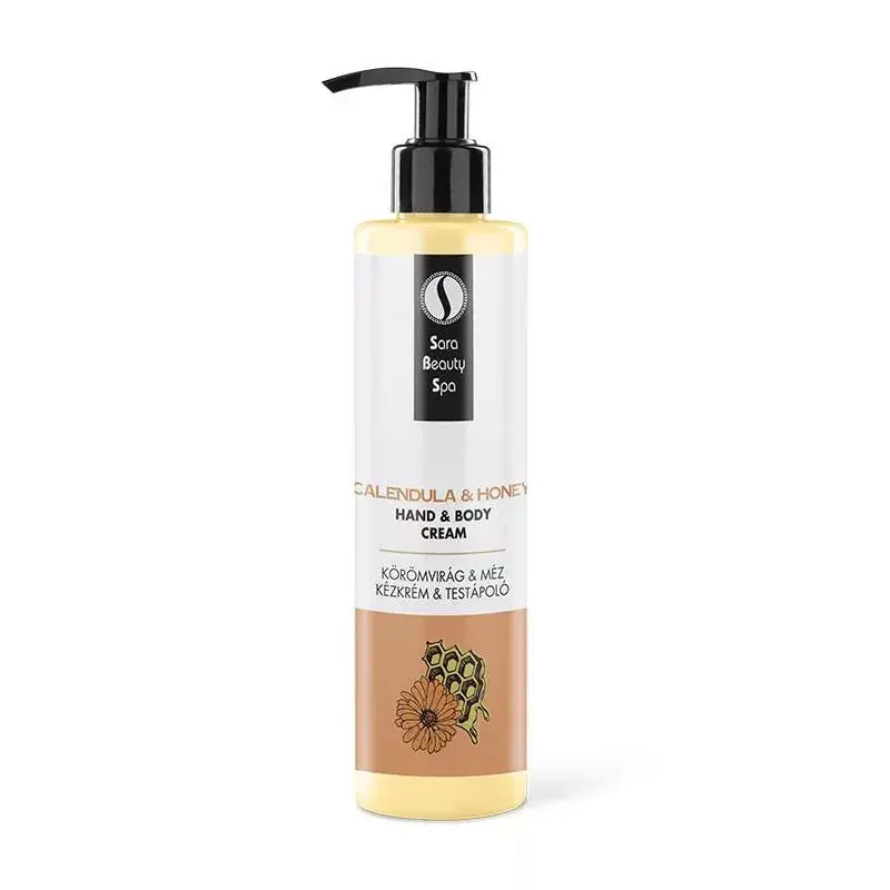 Szezonális akció Sara Beauty Spa Kézkrém és Testápoló 250ml - Körömvirág & Méz