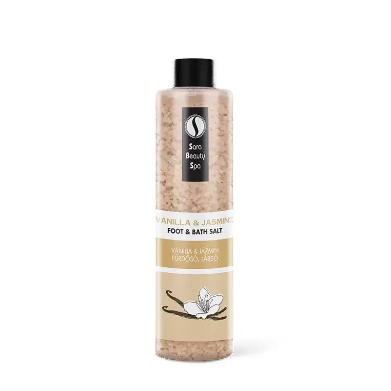 Sara Beauty Spa Relaxáló Fürdő és Lábáztató Só - Vanília & Jázmin 330g Újdonság