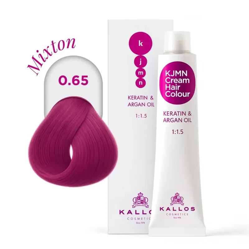 Outlet Kallos - KJMN Krém Hajfesték Pink 0.65 Mixton 100ml