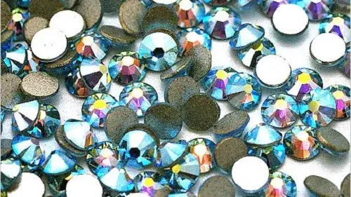 Szuper ajánlat Preciosa Strasszkő aquamarine ab ss12 50 db