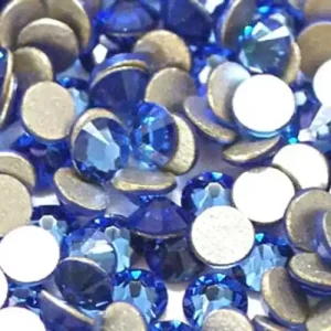 Azonnali szállítás Preciosa Strasszkő sapphire ss5 50 db