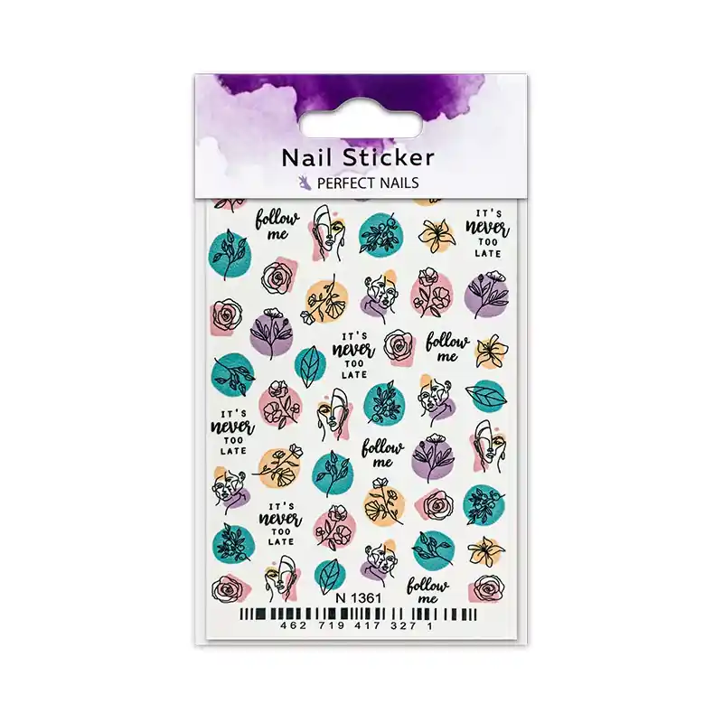 Azonnali szállítás Perfect Nails Körömmatrica - Art Is Everything