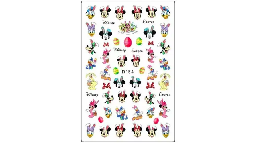 Utolsó esély Niiza Körömmatrica - Mickey Mouse Húsvét D154