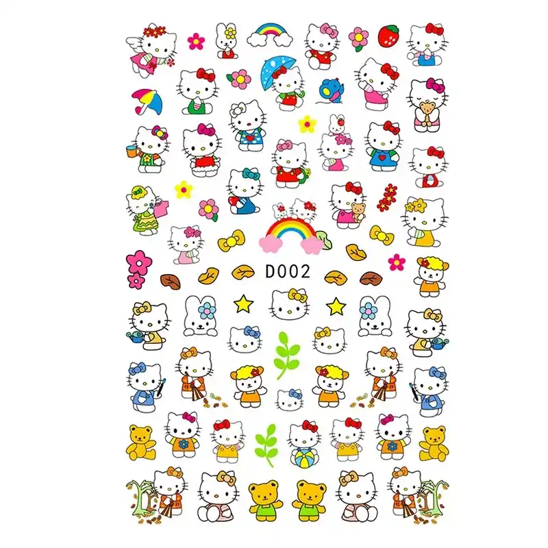 Niiza Körömmatrica Hello Kitty 3D - D002 Árcsökkenés