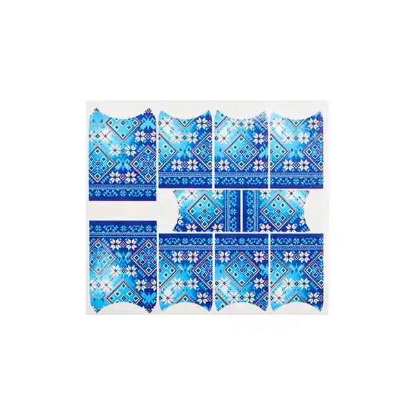 Olcsóbb Perfect Nails Nail Dress Sticker - 884 *