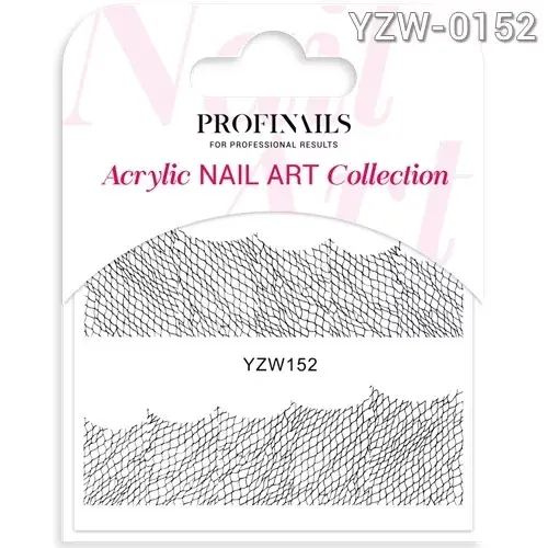 Azonnali szállítás Profinails Acrylic Nail Art matrica YZW-0152 *