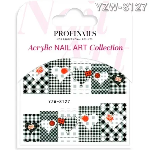 Profinails Acrylic Nail Art matrica YZW-8127 * Olcsó