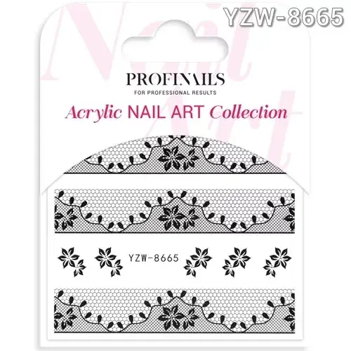 Szuper akció Profinails Acrylic Nail Art matrica YZW-8665 *