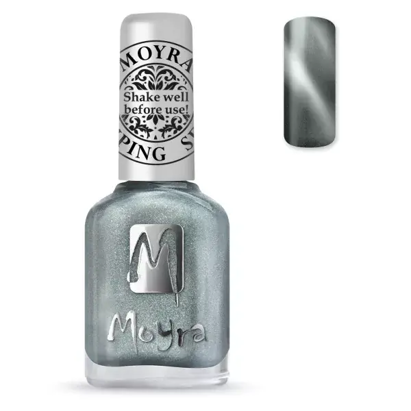 Moyra nyomdalakk 12 ml SP 30 Cat Eye Magnetic Silver Biztonságos fizetés