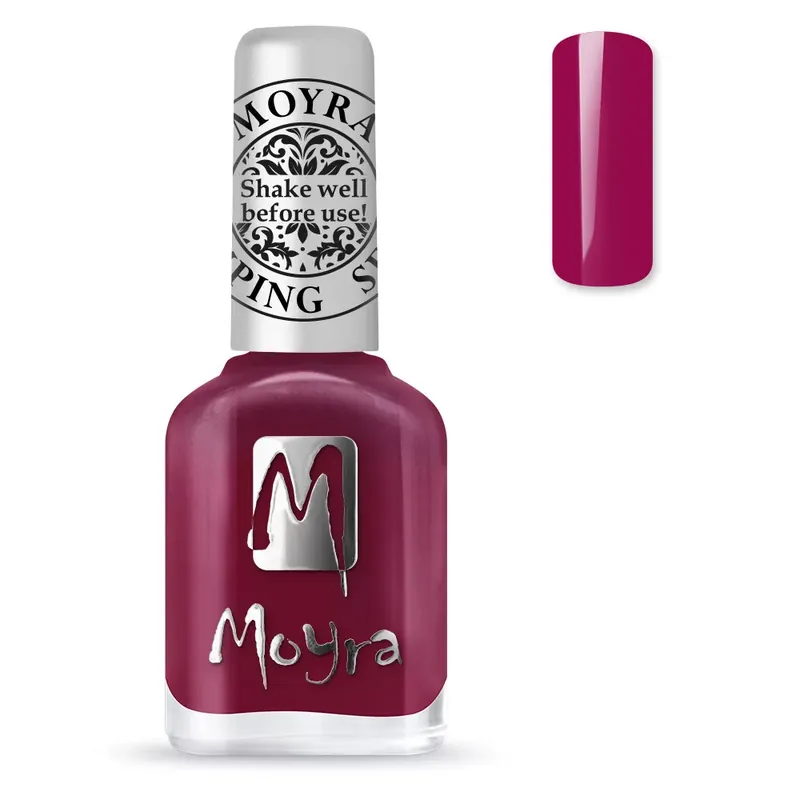Moyra nyomdalakk 12 ml SP 40 Amaranth red Különleges ajánlat