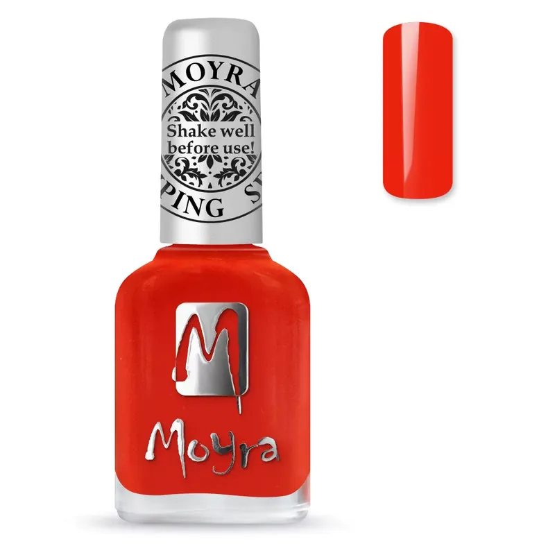 Exkluzív ajánlat Moyra nyomdalakk 12 ml SP 41 Amber orange