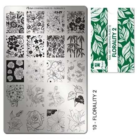 Moyra nyomdalemez No.010 Florality 2 Exkluzív ajánlat