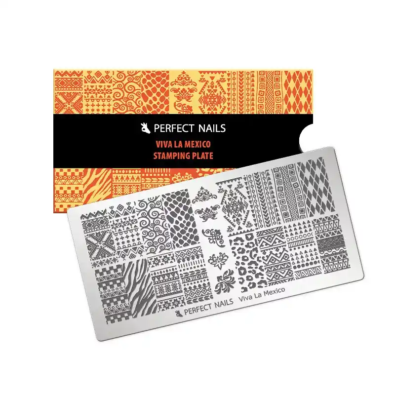 Perfect Nails Körömnyomda Lemez - Viva La Mexico * Biztonságos vásárlás