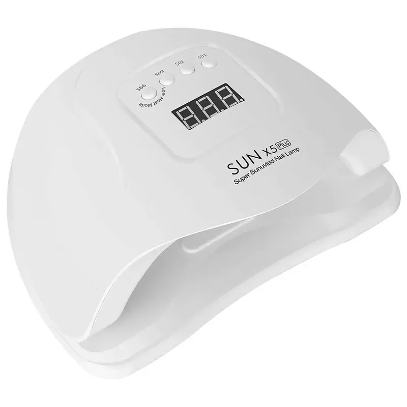Csak ma Műkörmös UV/LED Lámpa 120W Digitális Kijelzővel - Fehér