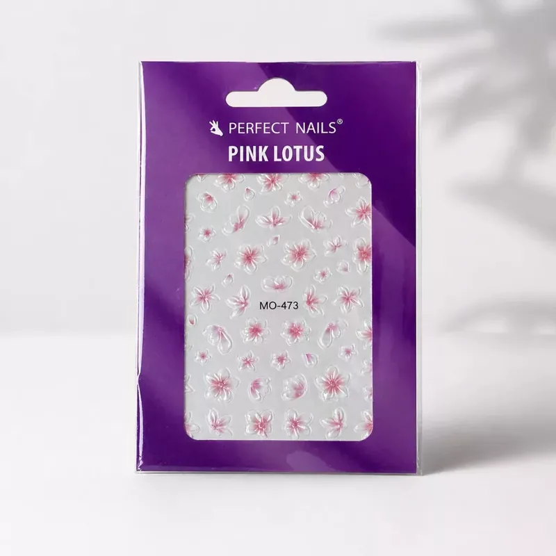 Perfect Nails Körömmatrica - Pink Lotus Akciós ár