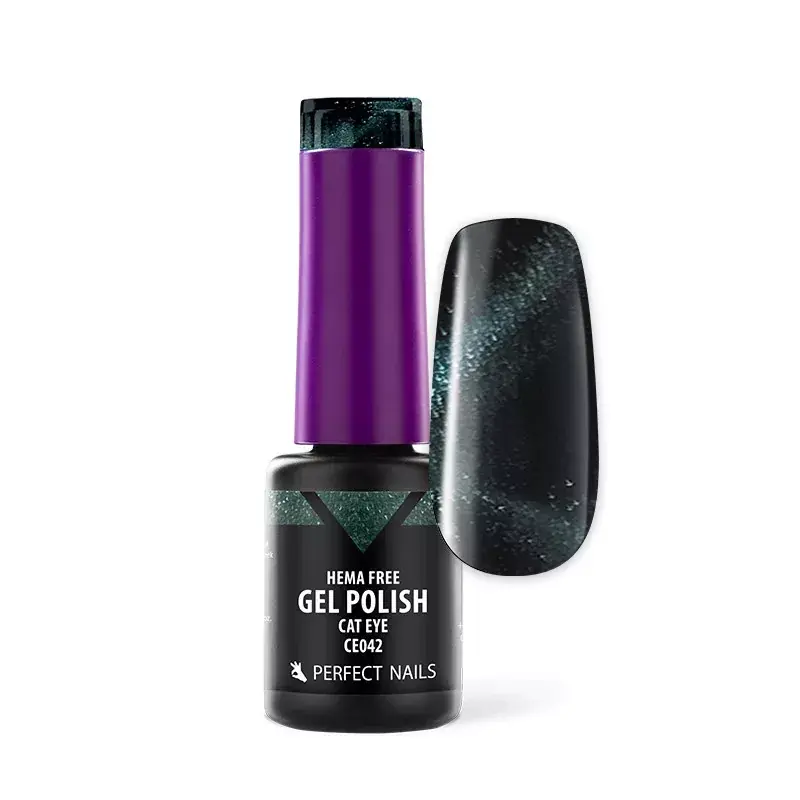 Ajánlat Perfect Nails Hema Free Cat Eye Gél Lakk 4ml - CE042 Teal