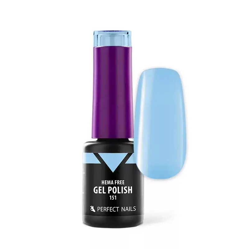 Perfect Nails Hema Free Gél Lakk 4ml - 151 Baby blue Szuper ajánlat