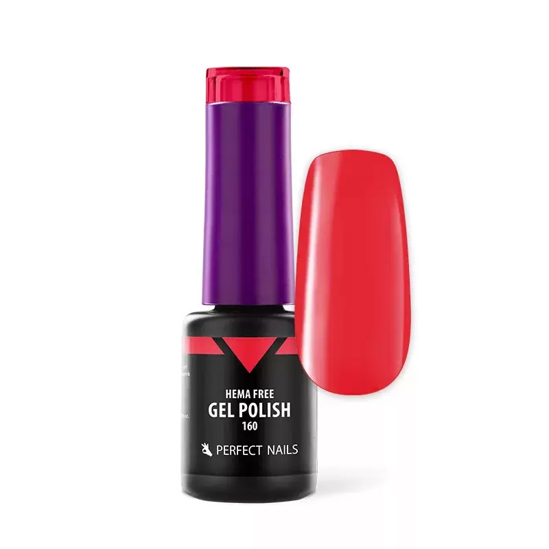 Kihagyhatatlan ajánlat Perfect Nails Hema Free Gél Lakk 4ml - 160 Neon Red